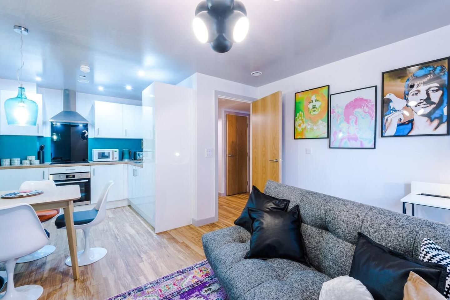 High Reviewed 1-Bed With Parking Central Location Liverpool Exterior photo